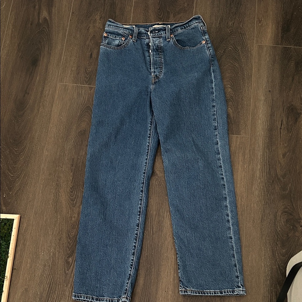 Levi’s ribcage straight ankle premium